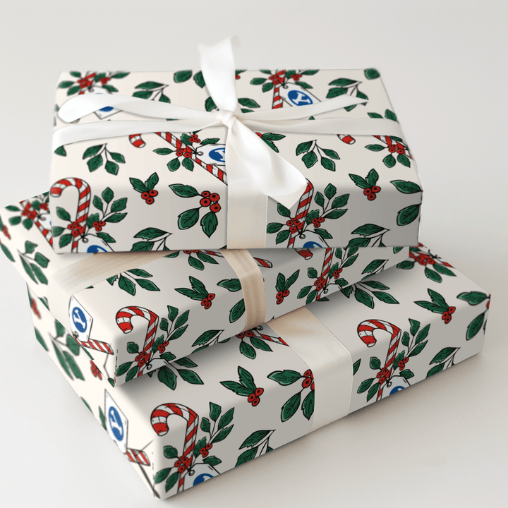 Peppermint BYU - Wrapping Paper - Aspen & Arlo