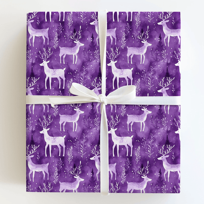 Mulberry Reindeer - Wrapping Paper - Aspen & Arlo