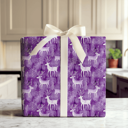 Mulberry Reindeer - Wrapping Paper - Aspen & Arlo