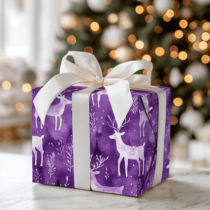 Mulberry Reindeer - Wrapping Paper - Aspen & Arlo