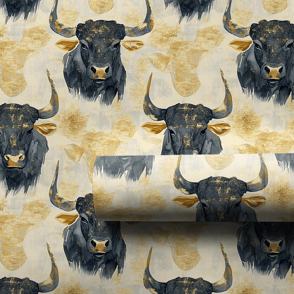 Shiny Stampede - Wrapping Paper - Aspen & Arlo