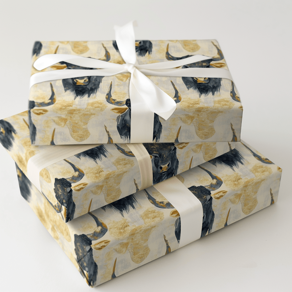 Shiny Stampede - Wrapping Paper - Aspen & Arlo