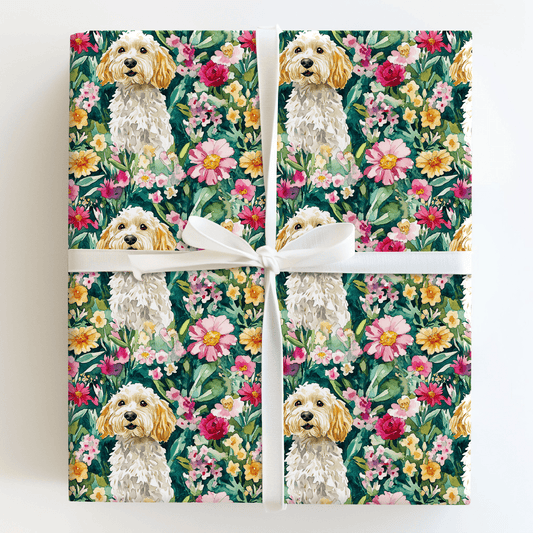 Blooming Doodle - Wrapping Paper - Aspen & Arlo