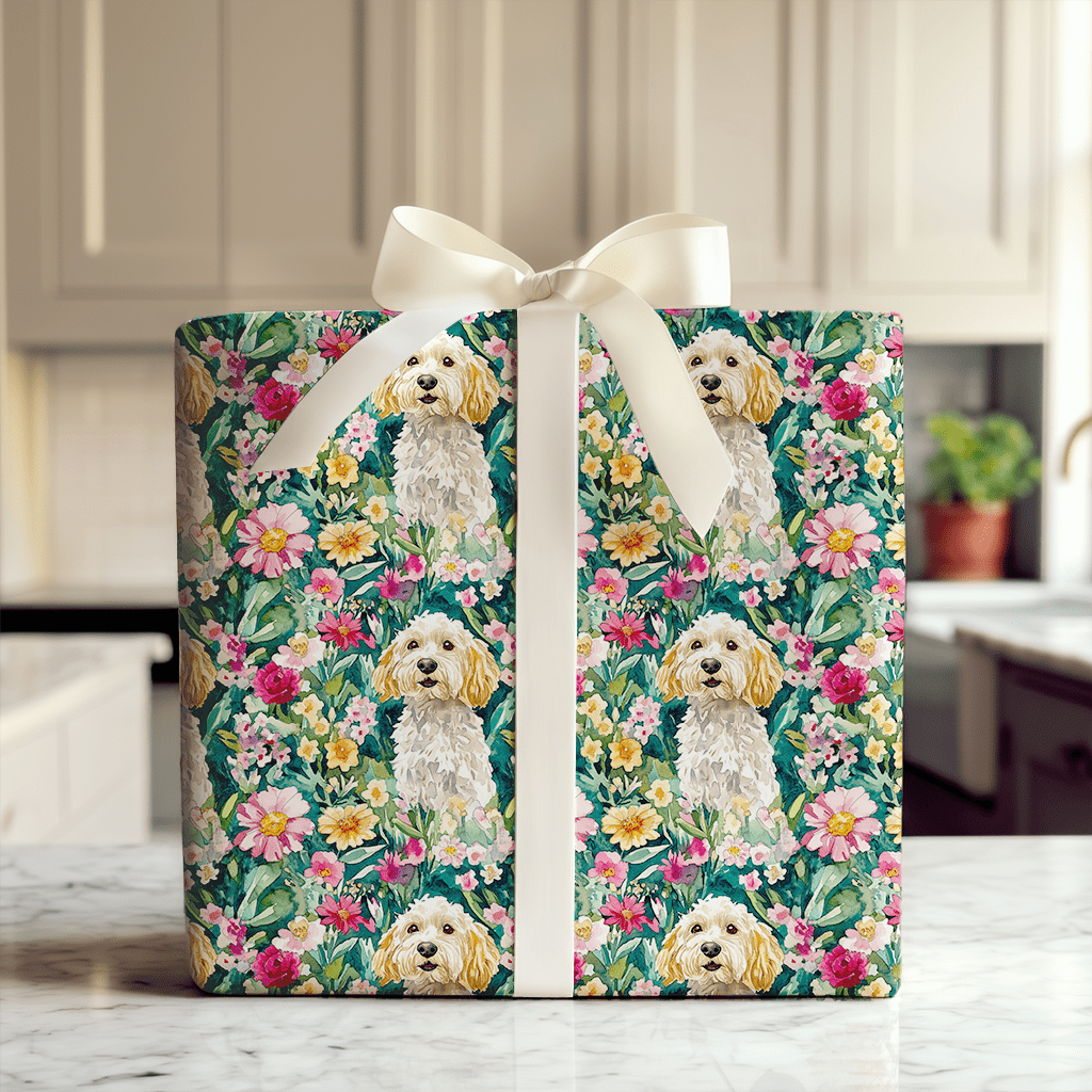 Blooming Doodle - Wrapping Paper - Aspen & Arlo