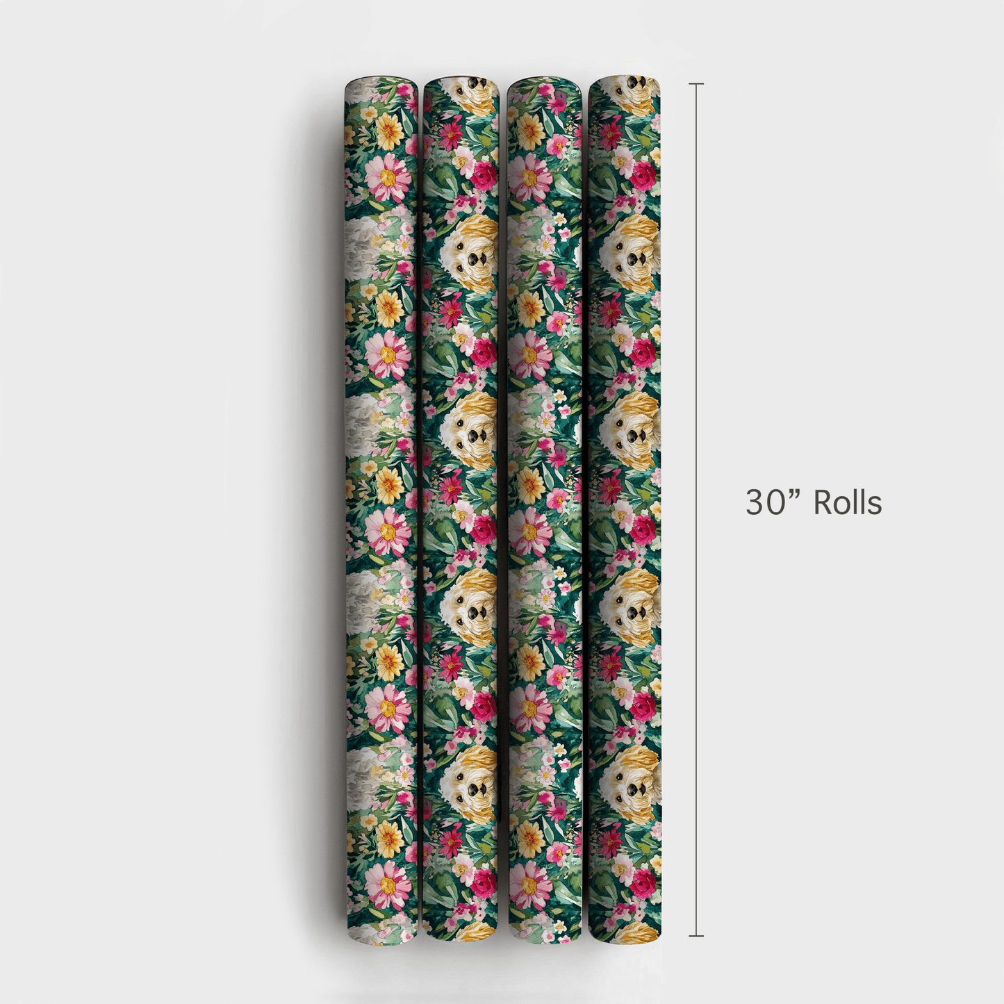 Blooming Doodle - Wrapping Paper - Aspen & Arlo