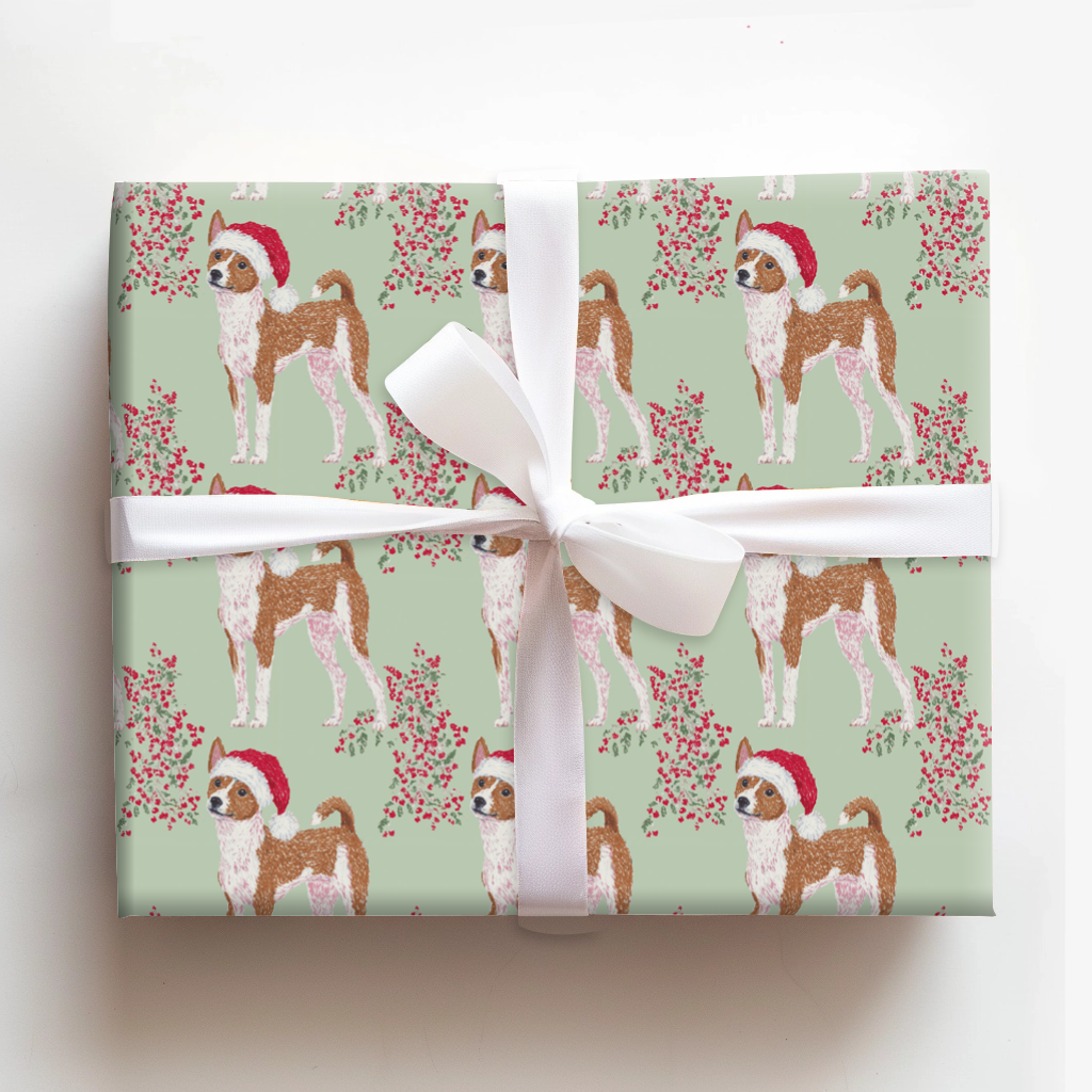 Basenji Holiday Cheer