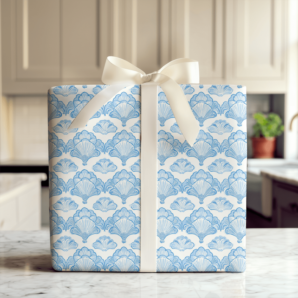 Neptune Ruffle - Wrapping Paper - Aspen & Arlo