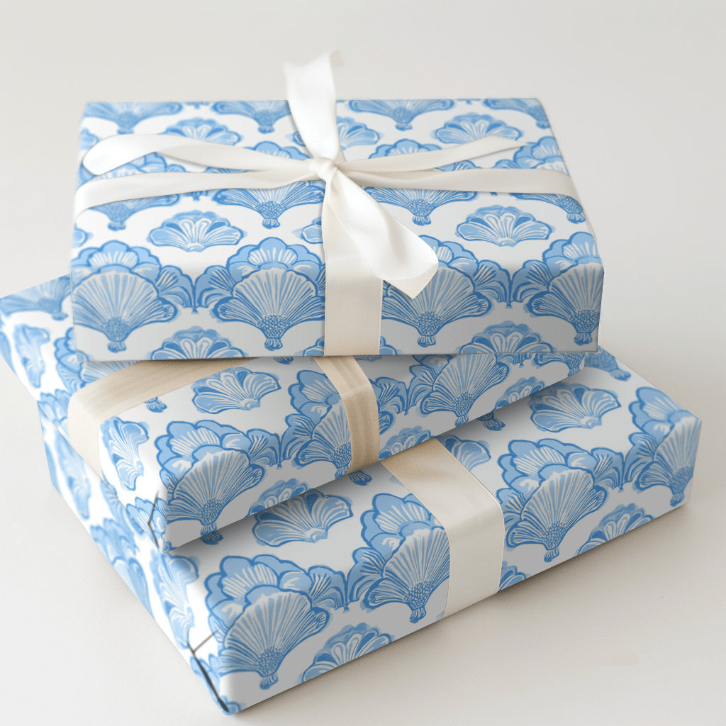 Neptune Ruffle - Wrapping Paper - Aspen & Arlo