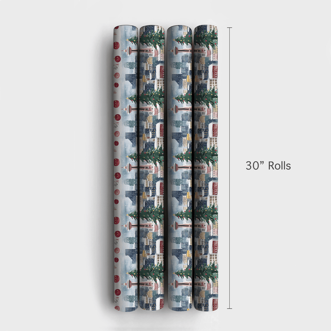 Seattle Sky - Wrapping Paper - Aspen & Arlo