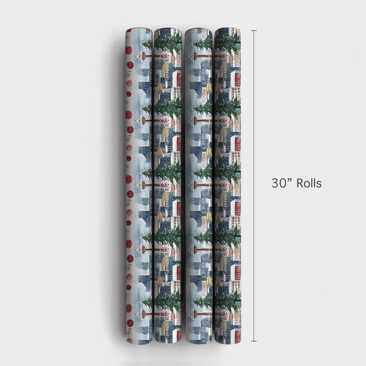 Seattle Sky - Wrapping Paper - Aspen & Arlo