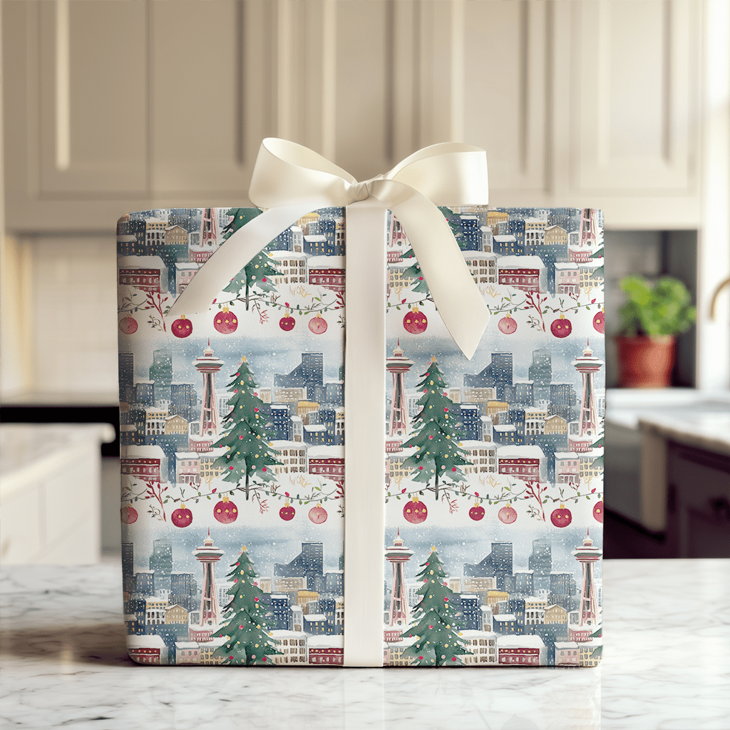 Seattle Sky - Wrapping Paper - Aspen & Arlo