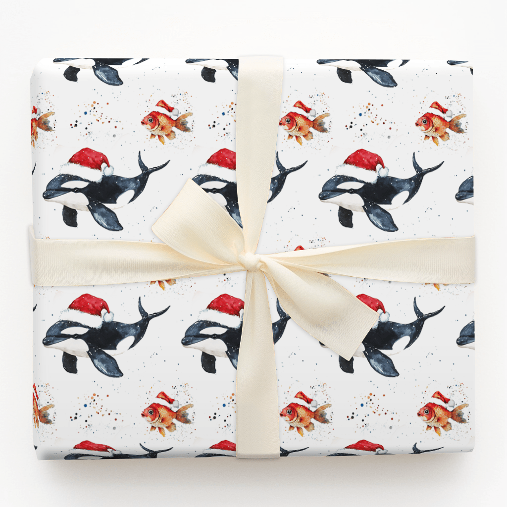 Shamu Season - Wrapping Paper - Aspen & Arlo