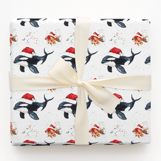 Shamu Season - Wrapping Paper - Aspen & Arlo