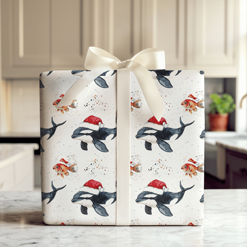 Shamu Season - Wrapping Paper - Aspen & Arlo