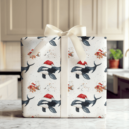 Shamu Season - Wrapping Paper - Aspen & Arlo