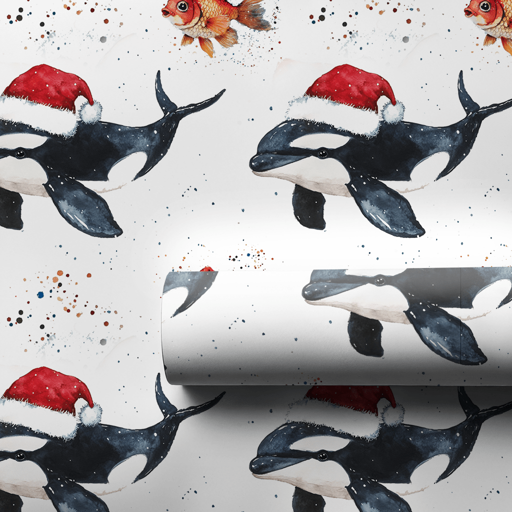 Shamu Season - Wrapping Paper - Aspen & Arlo