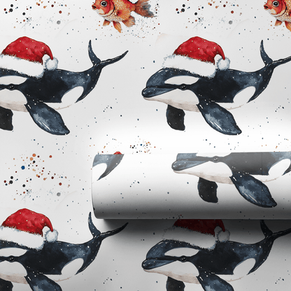 Shamu Season - Wrapping Paper - Aspen & Arlo