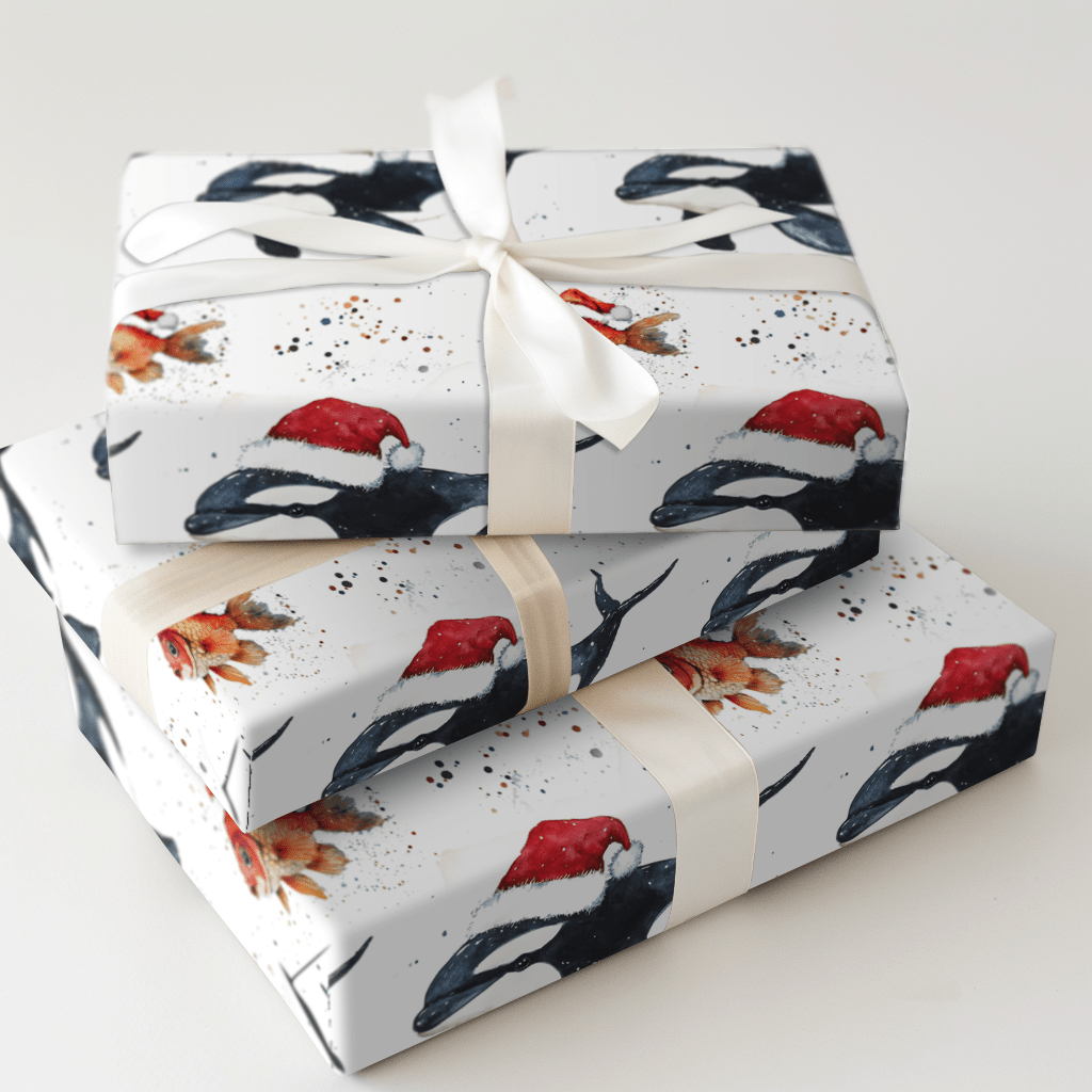 Shamu Season - Wrapping Paper - Aspen & Arlo