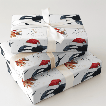 Shamu Season - Wrapping Paper - Aspen & Arlo