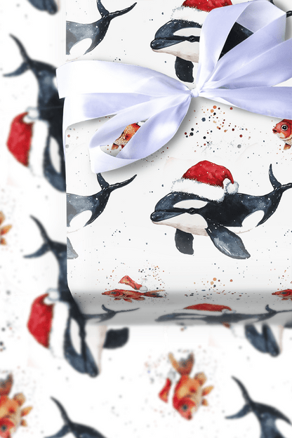 Shamu Season - Wrapping Paper - Aspen & Arlo