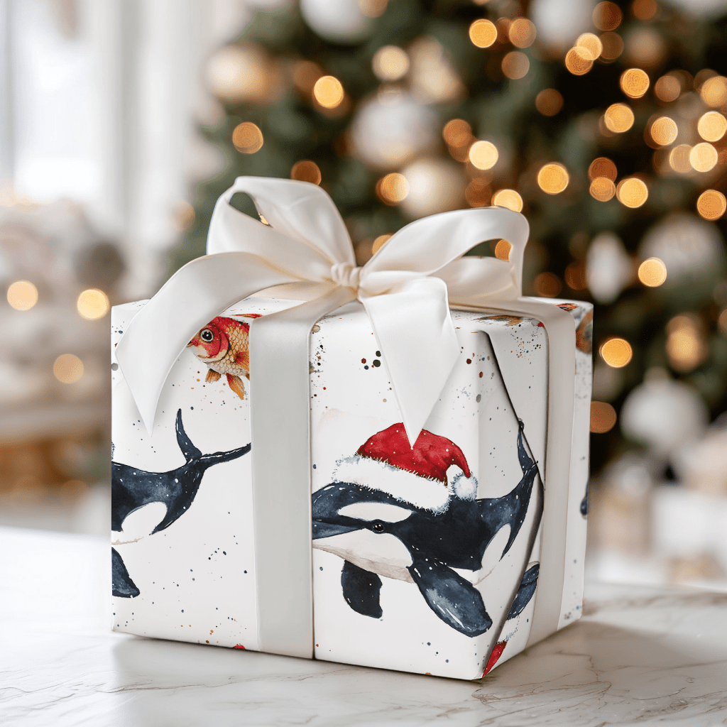 Shamu Season - Wrapping Paper - Aspen & Arlo