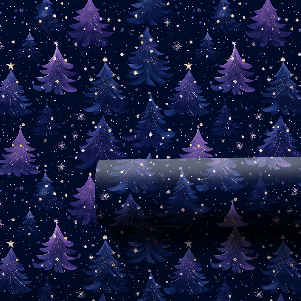 Shimmer Forest - Wrapping Paper - Aspen & Arlo
