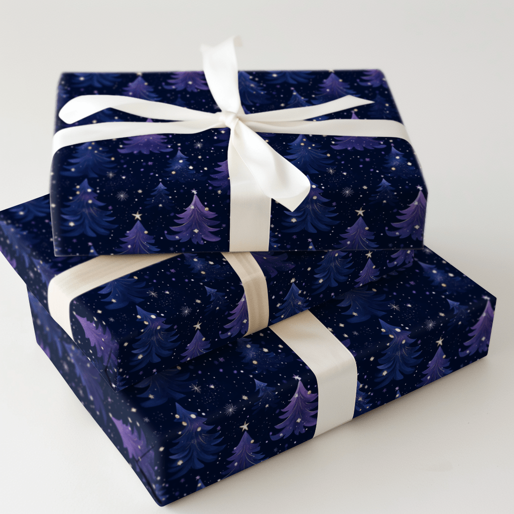 Shimmer Forest - Wrapping Paper - Aspen & Arlo