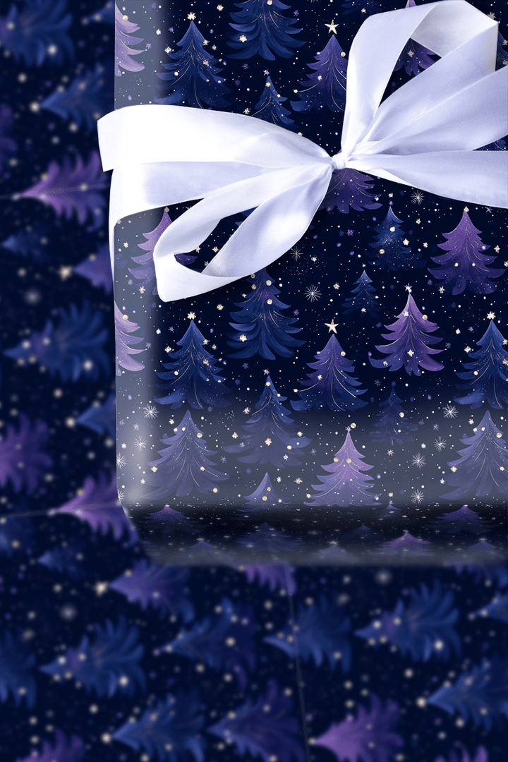 Shimmer Forest - Wrapping Paper - Aspen & Arlo