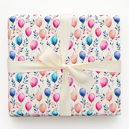 Lifted with Birthday Cheer - Wrapping Paper - Aspen & Arlo