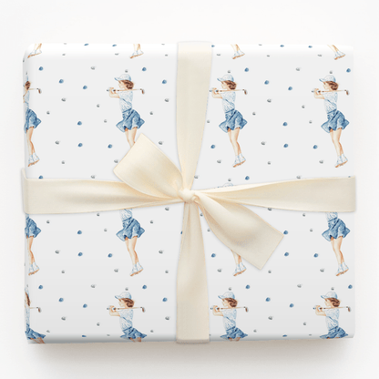 Fairway Flirt - Wrapping Paper - Aspen &amp; Arlo