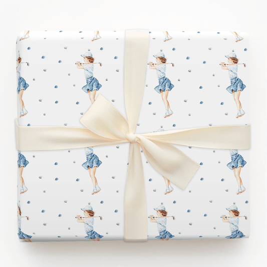 Fairway Flirt - Wrapping Paper - Aspen & Arlo