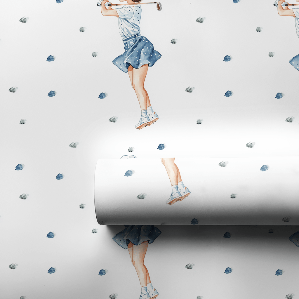 Fairway Flirt - Wrapping Paper - Aspen &amp; Arlo