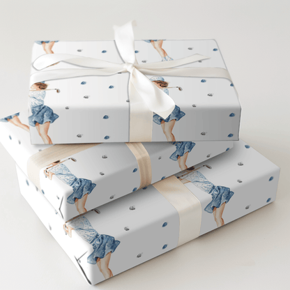 Fairway Flirt - Wrapping Paper - Aspen &amp; Arlo