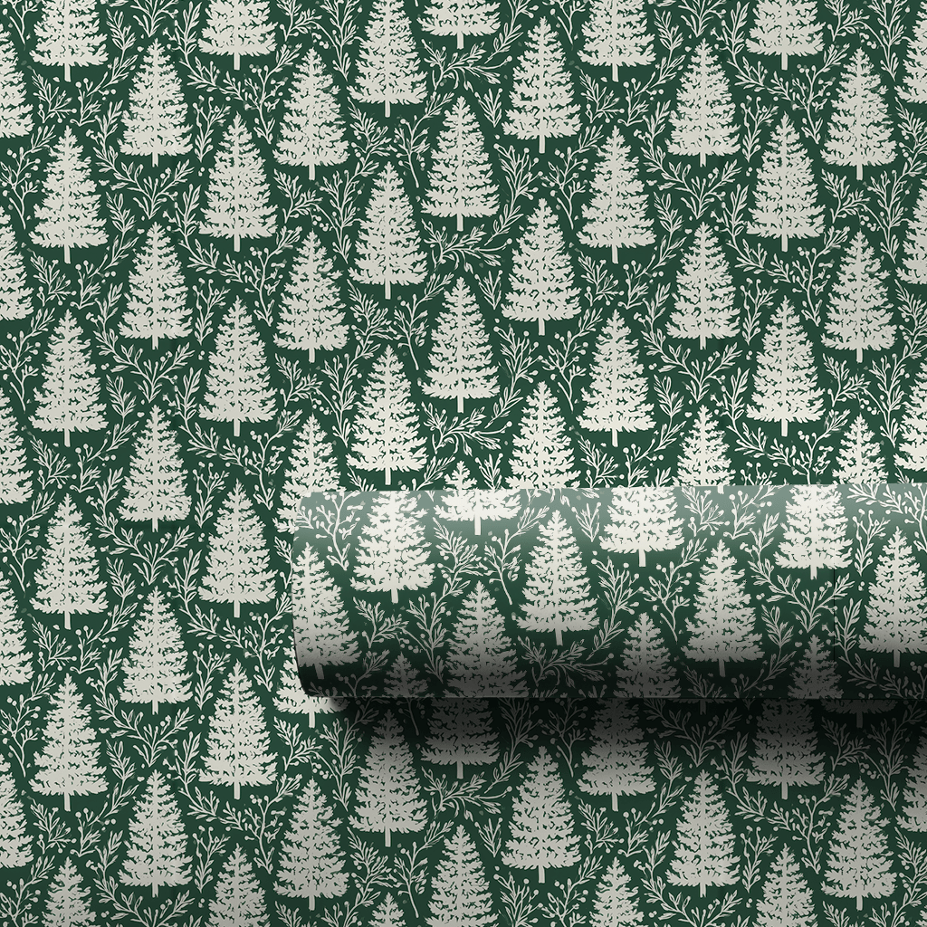 White Christmas - Wrapping Paper - Aspen & Arlo