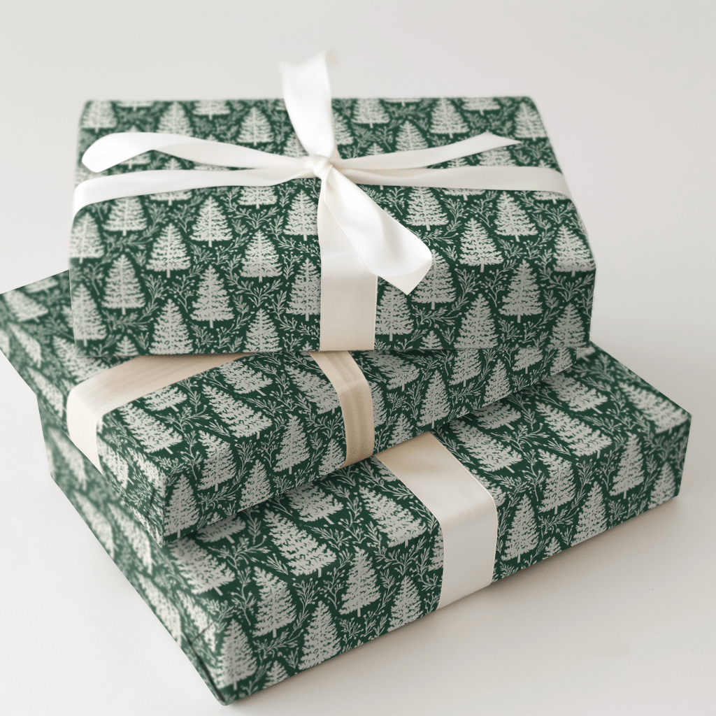White Christmas - Wrapping Paper - Aspen & Arlo