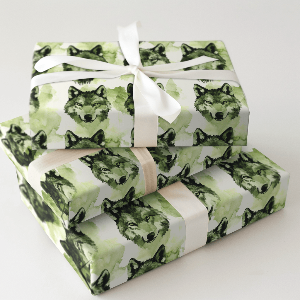 Alpha All the Way - Wrapping Paper - Aspen & Arlo