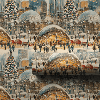 Holiday At Cloud Gate - Wrapping Paper - Aspen & Arlo