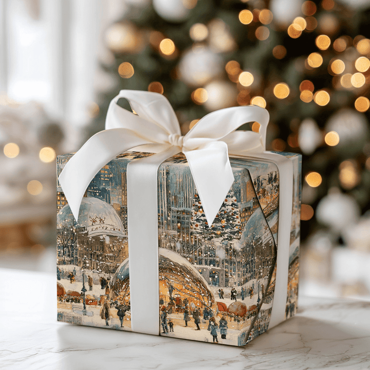 Holiday At Cloud Gate - Wrapping Paper - Aspen & Arlo