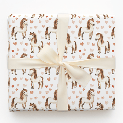Love in the Saddle - Wrapping Paper - Aspen & Arlo