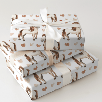 Love in the Saddle - Wrapping Paper - Aspen & Arlo