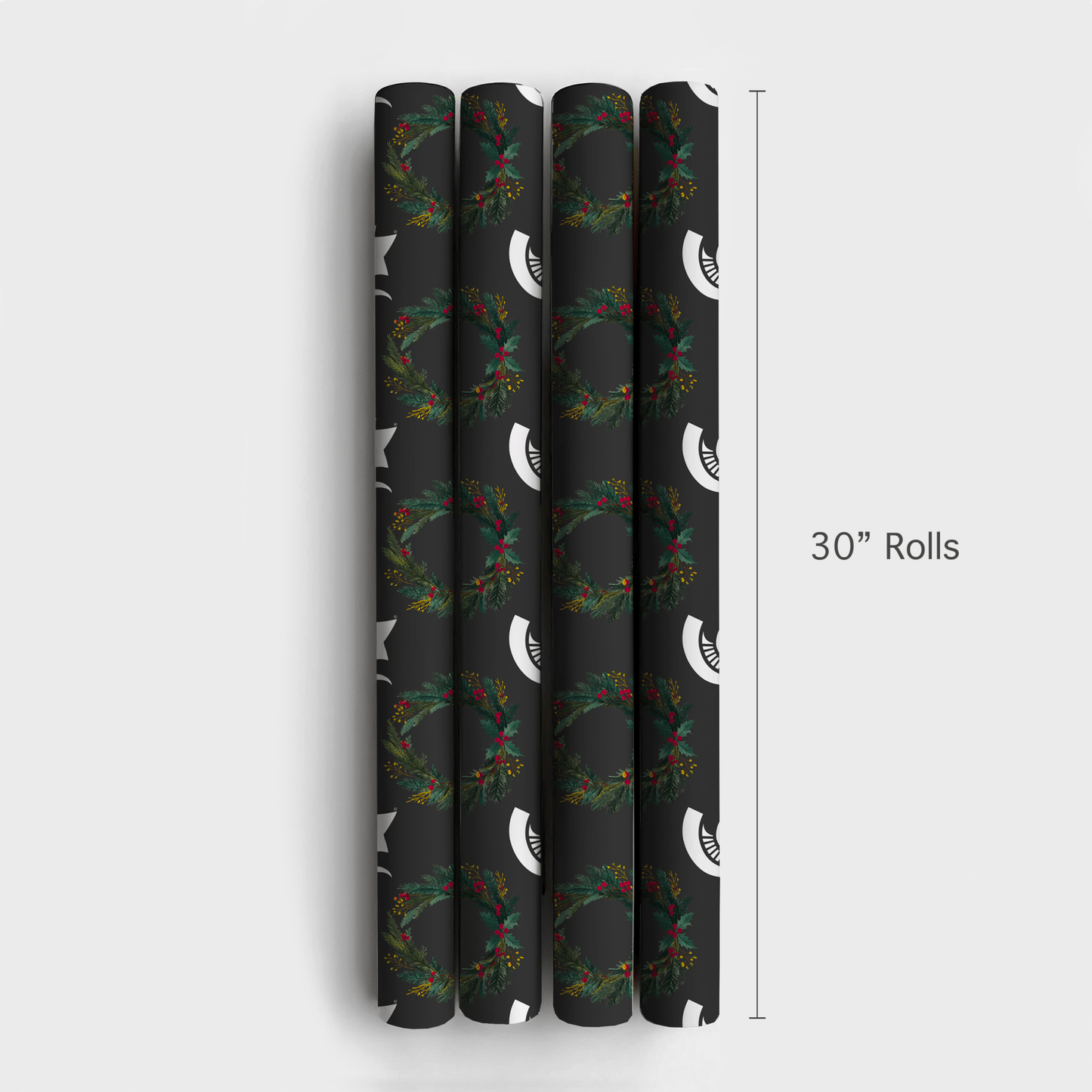Spartan Wreath - Wrapping Paper - Aspen & Arlo