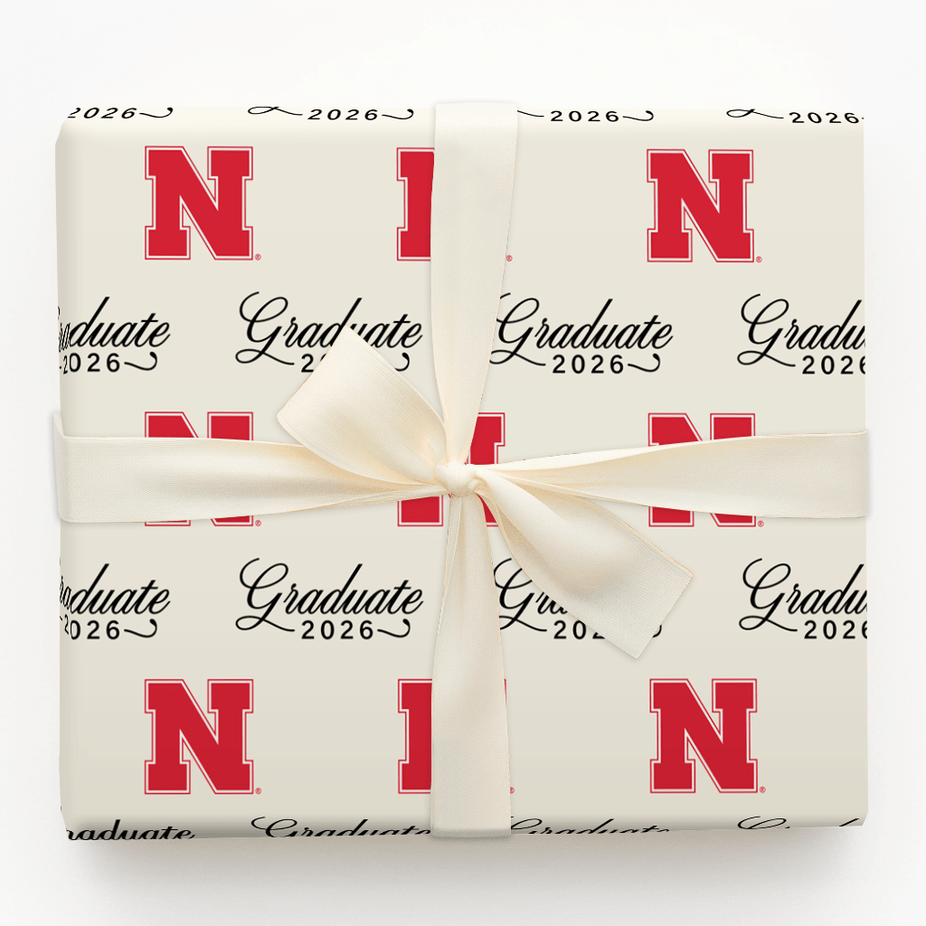 Nebraska Graduate - Wrapping Paper - Aspen & Arlo