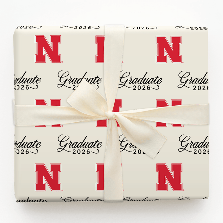 Nebraska Graduate - Wrapping Paper - Aspen & Arlo