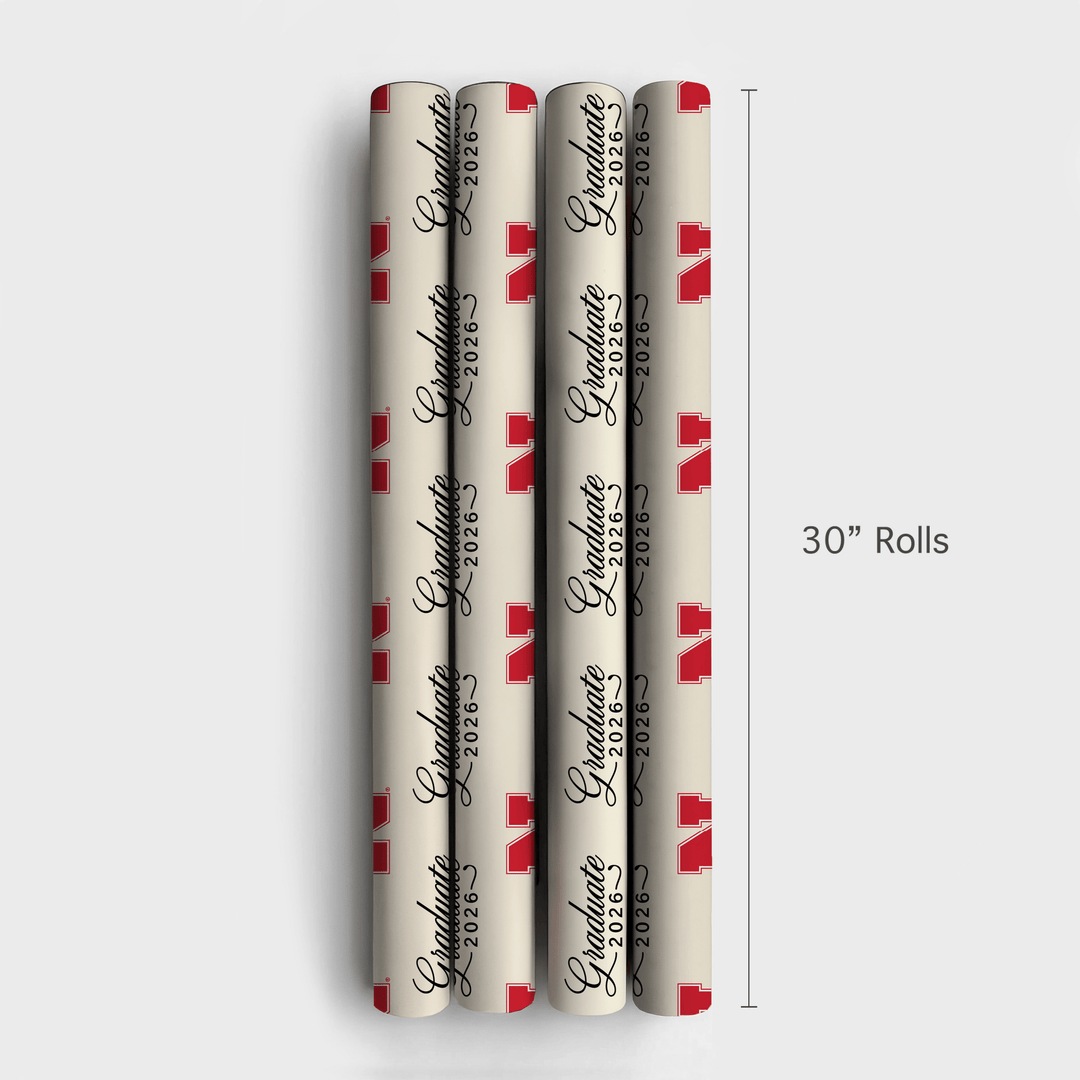 Nebraska Graduate - Wrapping Paper - Aspen & Arlo