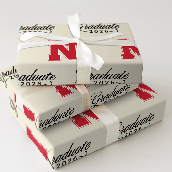 Nebraska Graduate - Wrapping Paper - Aspen & Arlo