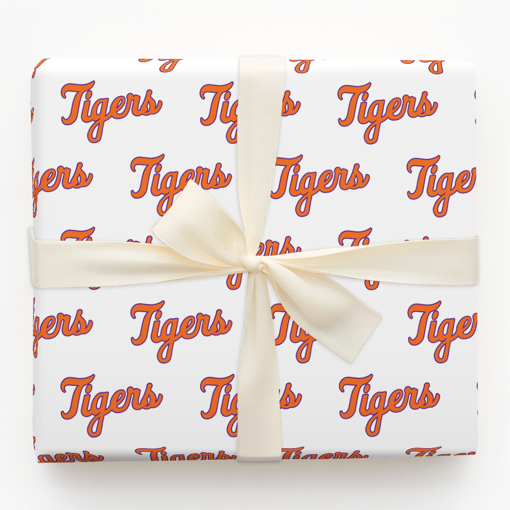 Tigers Tail Lettering - Wrapping Paper - Aspen & Arlo