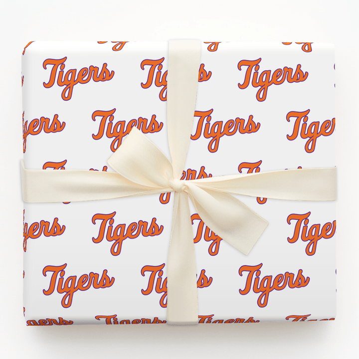 Tigers Tail Lettering - Wrapping Paper - Aspen & Arlo