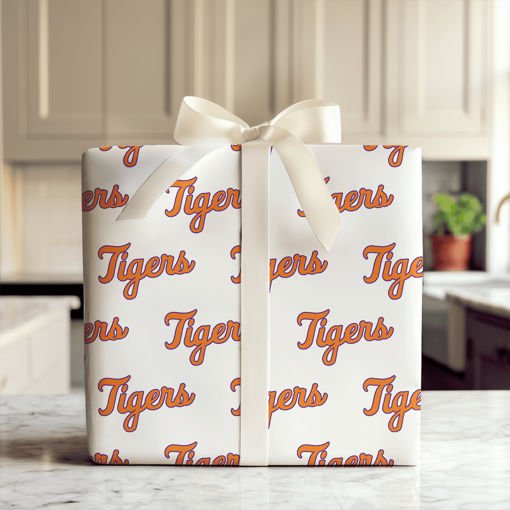 Tigers Tail Lettering - Wrapping Paper - Aspen & Arlo