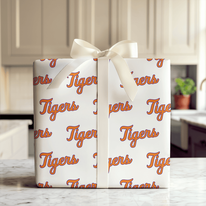 Tigers Tail Lettering - Wrapping Paper - Aspen & Arlo
