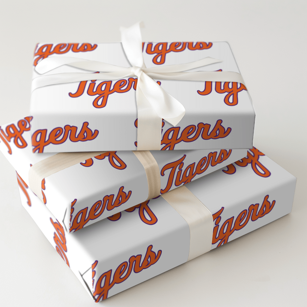 Tigers Tail Lettering - Wrapping Paper - Aspen & Arlo